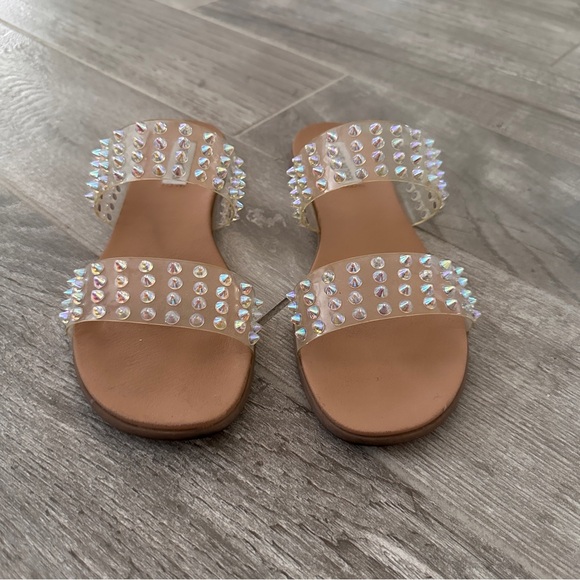 Steve Madden Iridescent Blizie Sandals - Picture 2 of 11